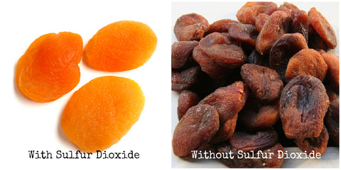 What colour should dried apricots be?