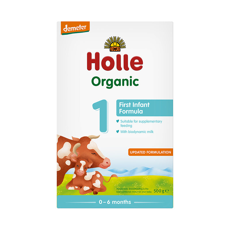 Holle Organic Cow Milk Infant Formula 1 with DHA 500g