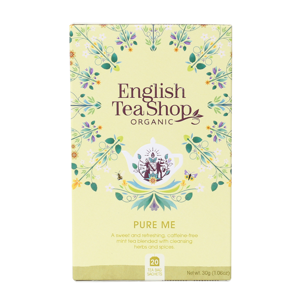 English Tea Shop Organic Wellness Tea Pure Me