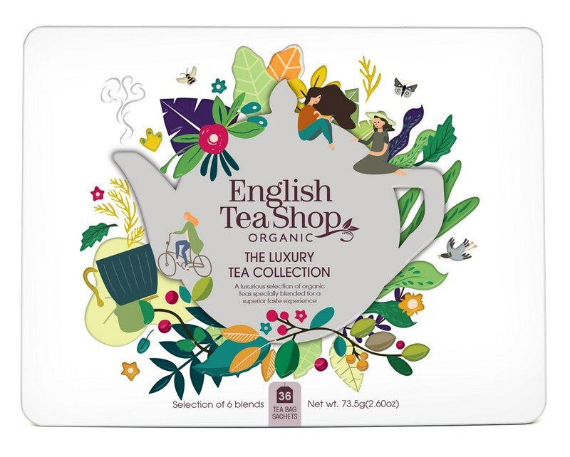 English Tea Shop Organic Luxury Collection White 36 Sachets