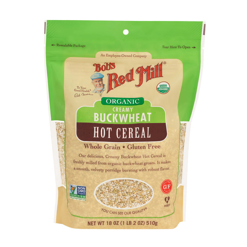 Bob's Red Mill Organic Creamy Buckwheat Cereal BULK 4 x 510g