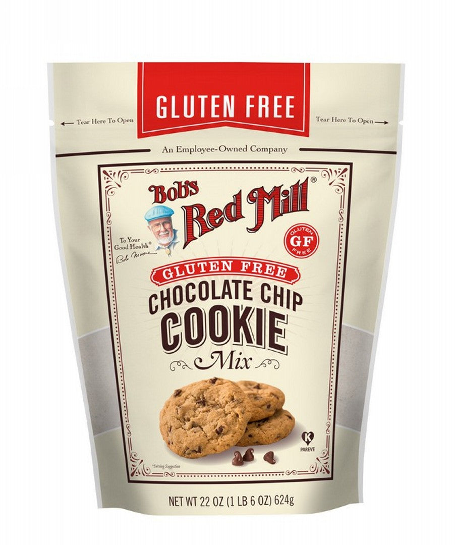 Bob's Red Mill Gluten Free Choc Chip Cookie Mix 623g front