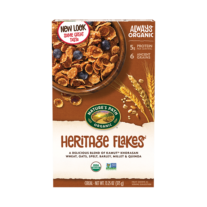 Nature`s Path Organic Heritage Flakes 375g