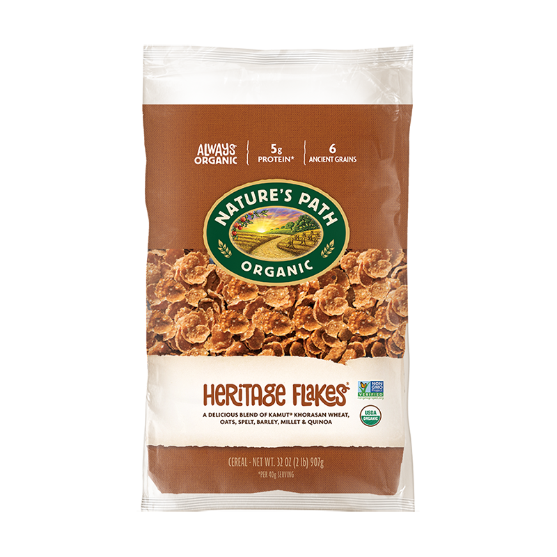 Nature's Path Organic Heritage Flakes Eco Pack 907g