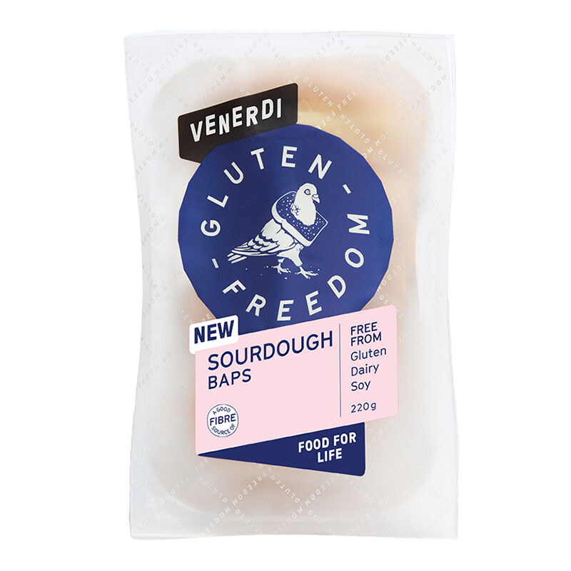 Simply Soft Sourdough Baps 220g