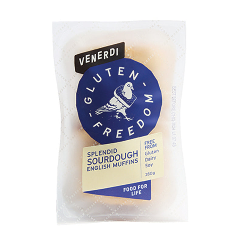 Gluten Freedom Splendid Sourdough English Muffins 280g