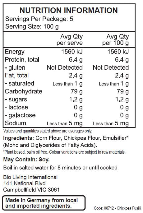 Alb-Gold Sietz Gluten Free Fusilli 500g