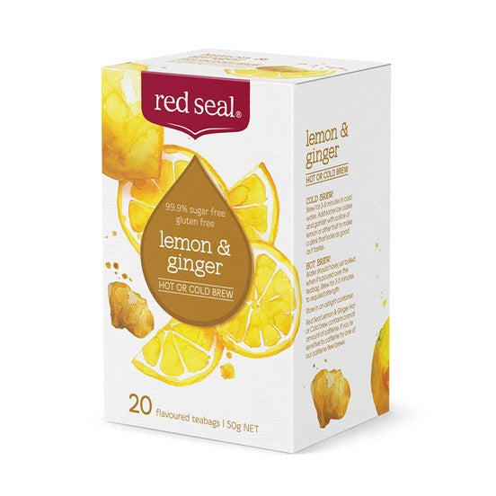 Red Seal (Hot & Cold Brew) Lemon & Ginger