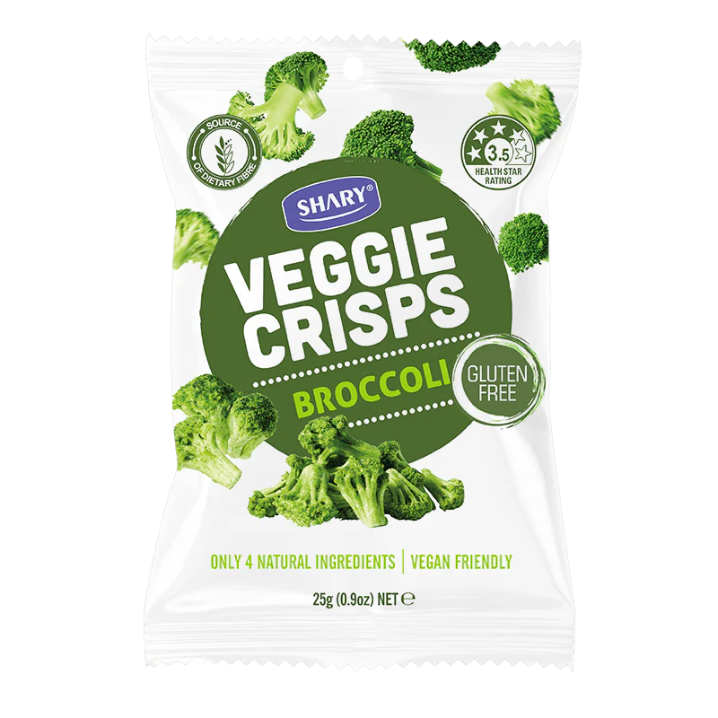 Shary Broccoli Crisps 25g