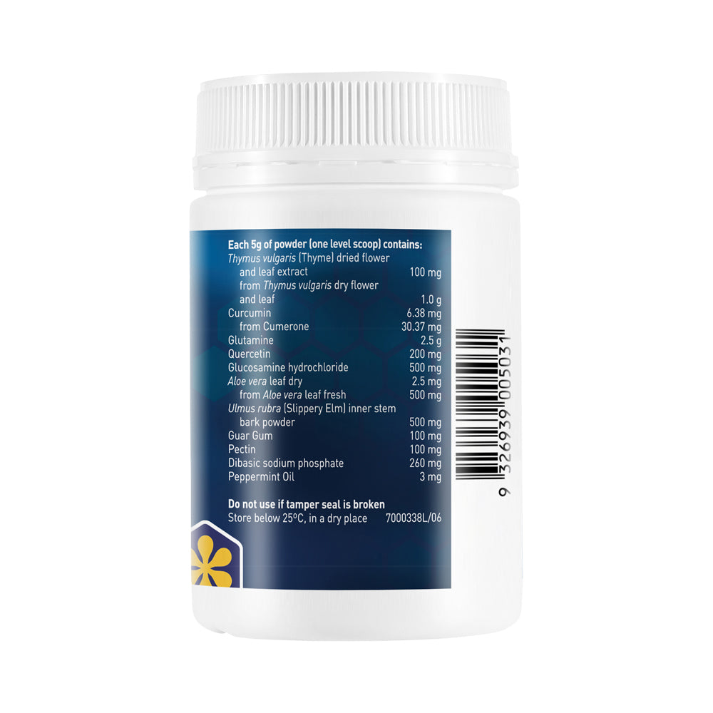 NC by Nutrition Care Gut Relief Powder 150g back