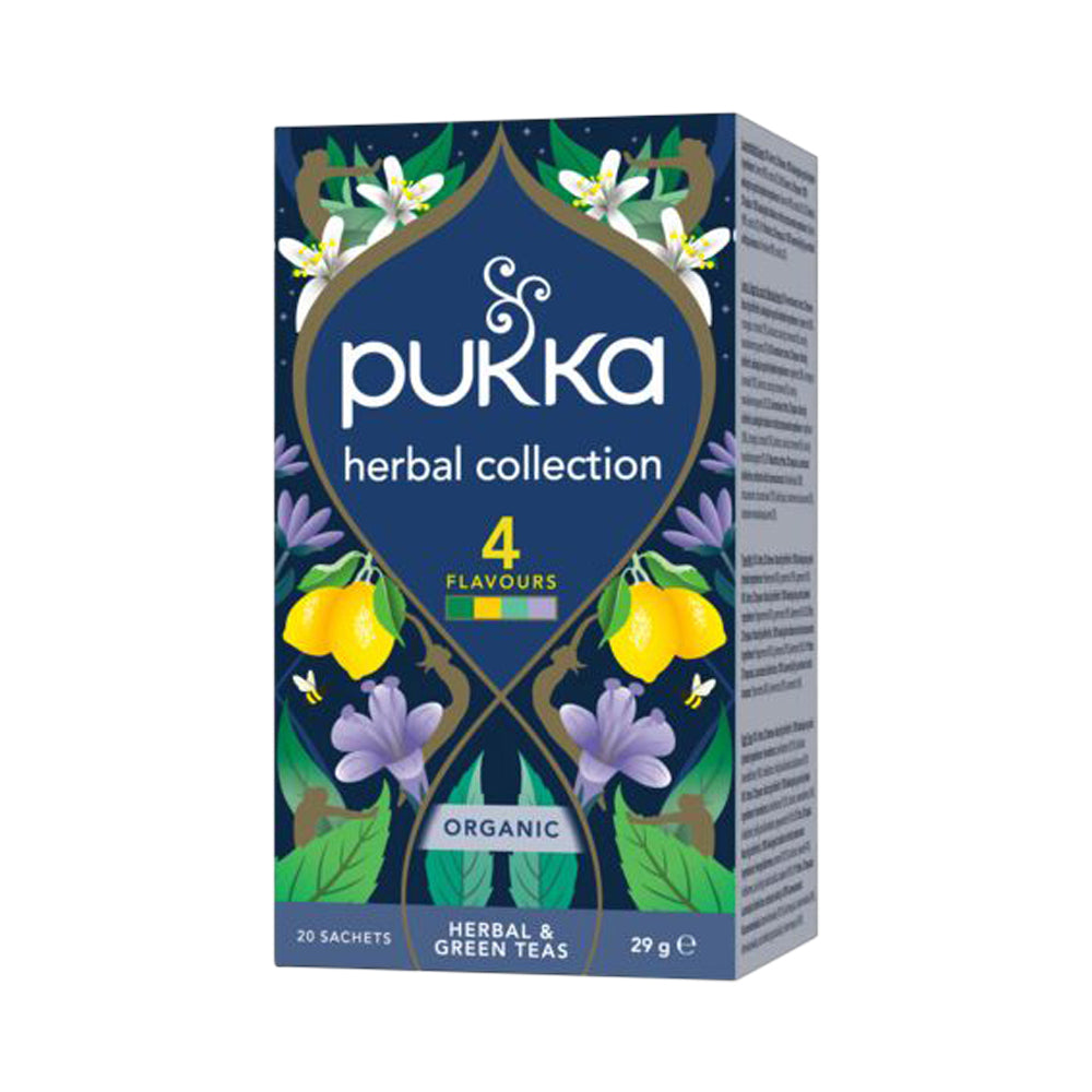 Pukka Organic Herbal Collection (4 Flavours) x 20 Tea Bags