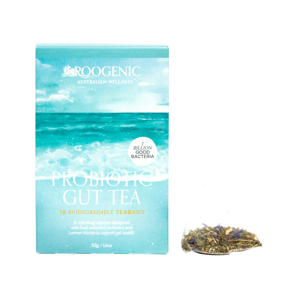 Roogenic Australian Wellness Probiotic Gut Tea x 18 Tea Bags