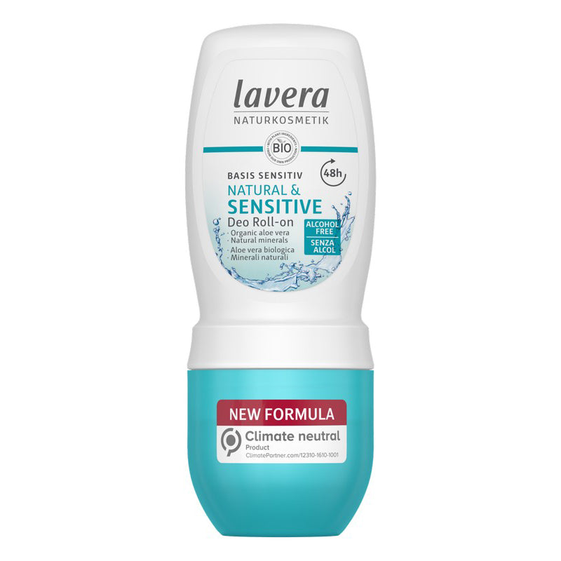Lavera Basis Sensitiv Deodorant Roll On - Natural & Sensitive 50ml
