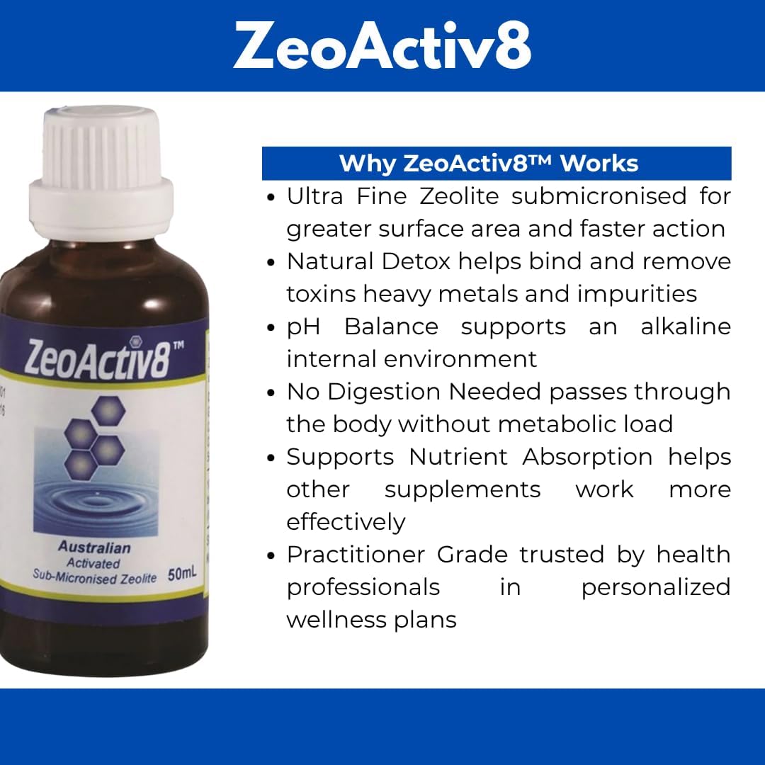 ZeoActiv8 Zeolite 50ml information