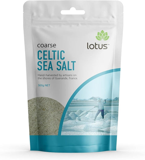 Lotus Sea Salt Celtic Coarse 500g