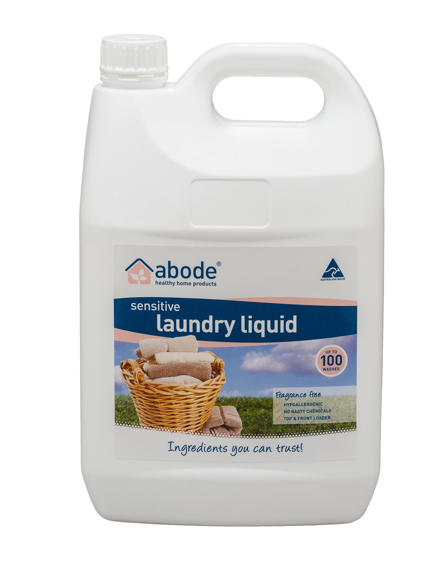 Abode Laundry Liquid Zero 4L