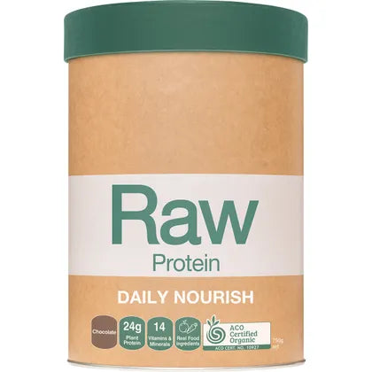 Amazonia Raw Protein Daily Nourish Chocolate 750g