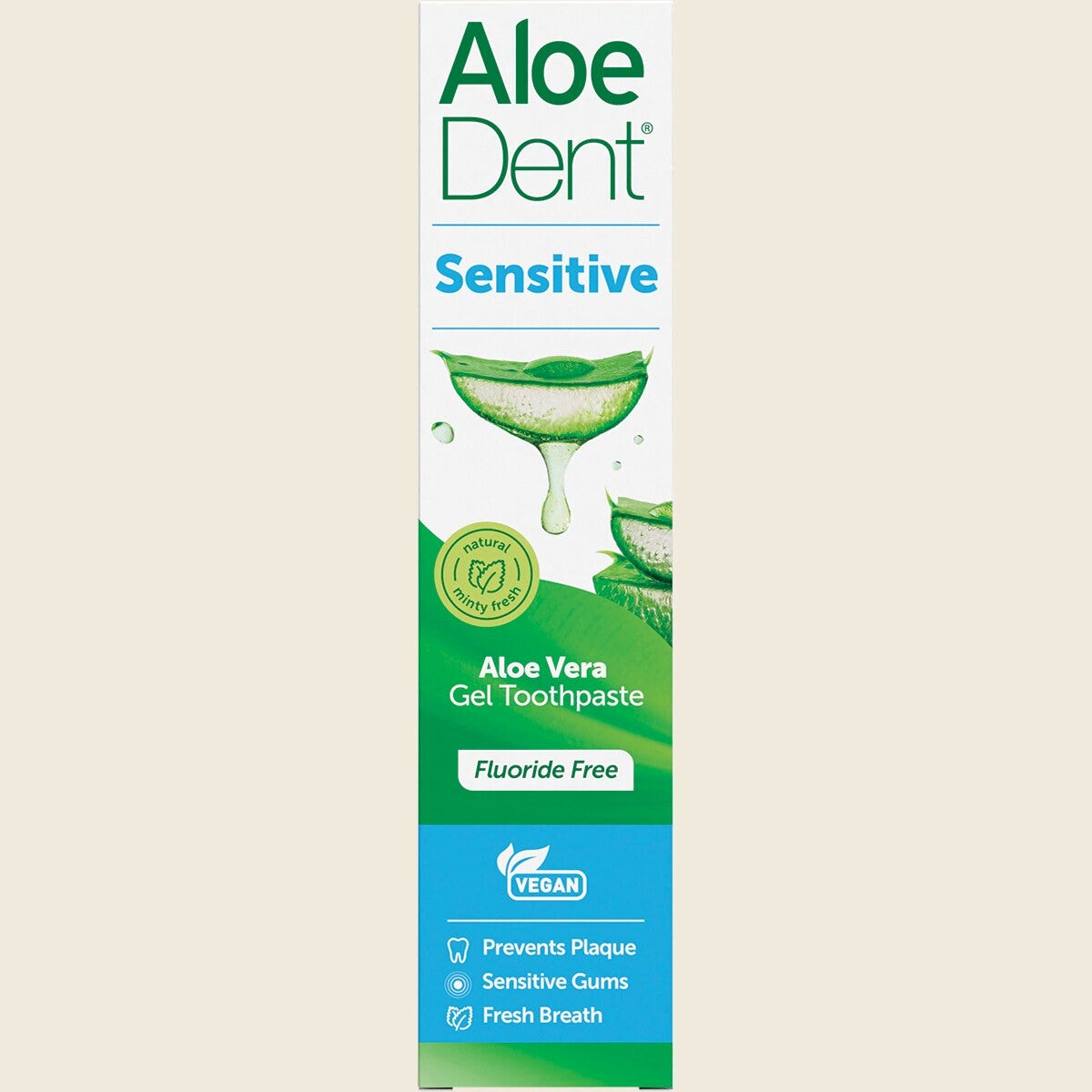 Aloe Dent Toothpaste Fluoride Free Sensitive 100ml