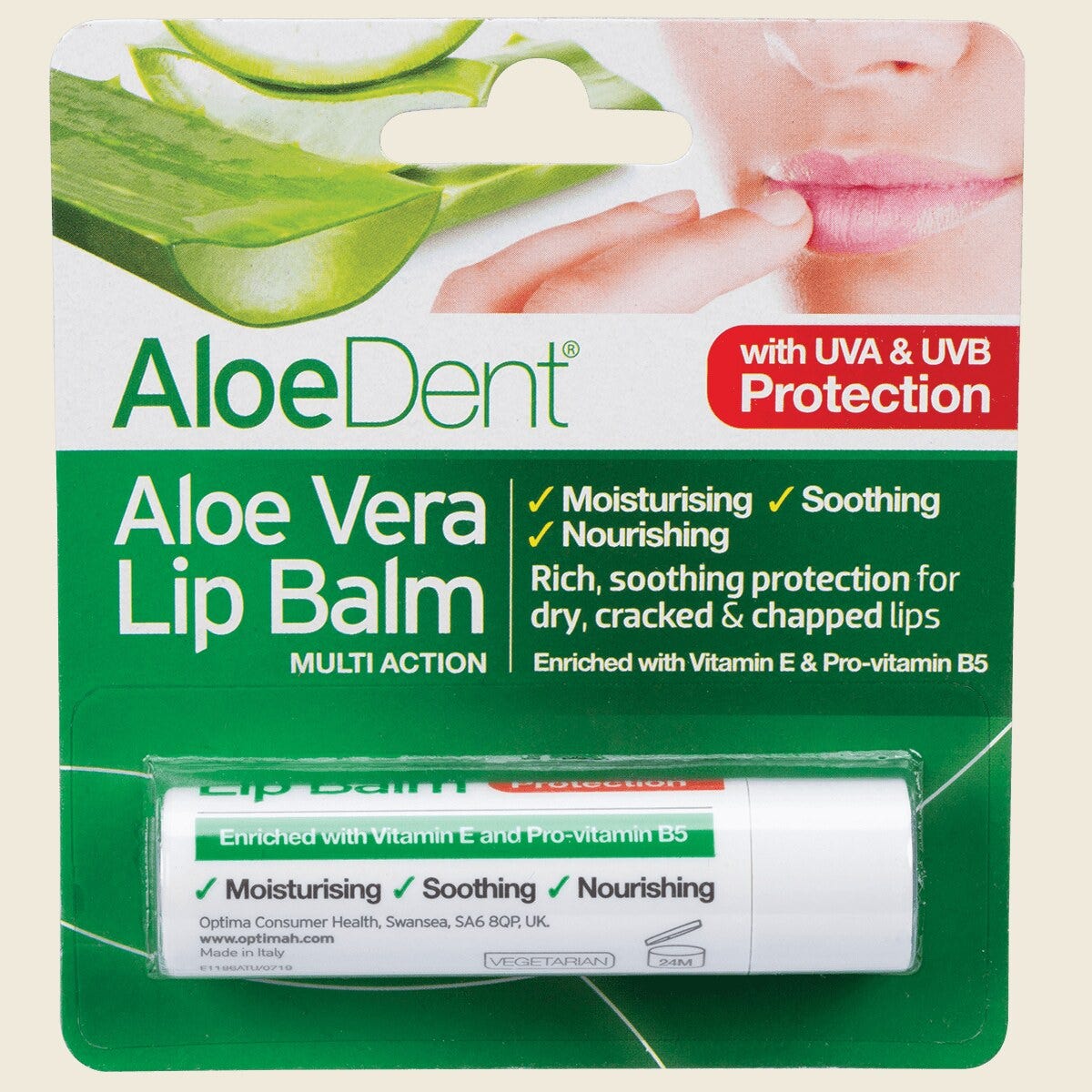 Aloe Dent Lip Balm Aloe Vera 4g
