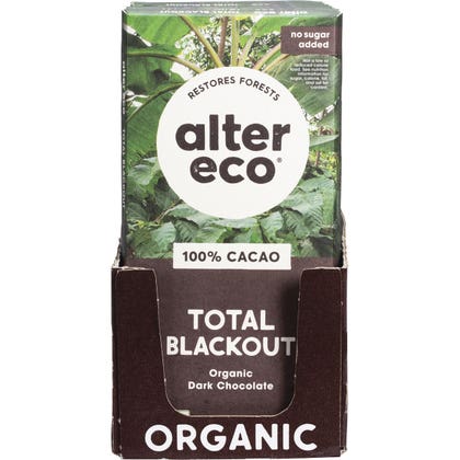 Alter Eco Chocolate Organic Dark Total Blackout