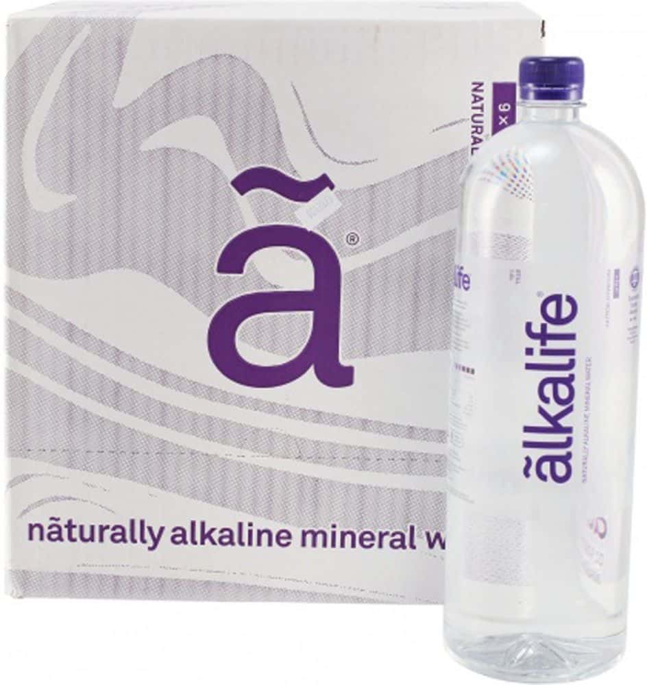 Alkalife Naturally Alkaline Mineral Water 9 × 1.25L