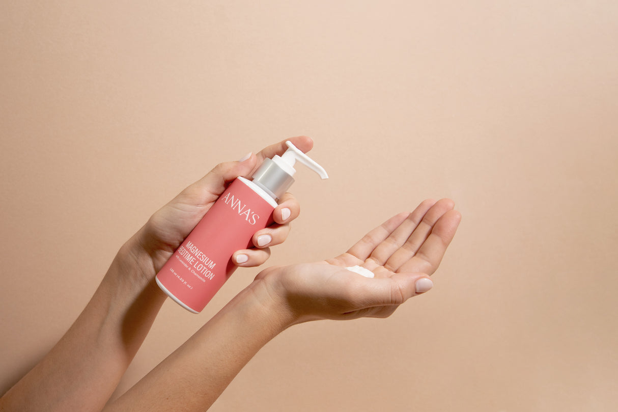 ANNA’S Magnesium Bedtime Lotion 125ml Front 7