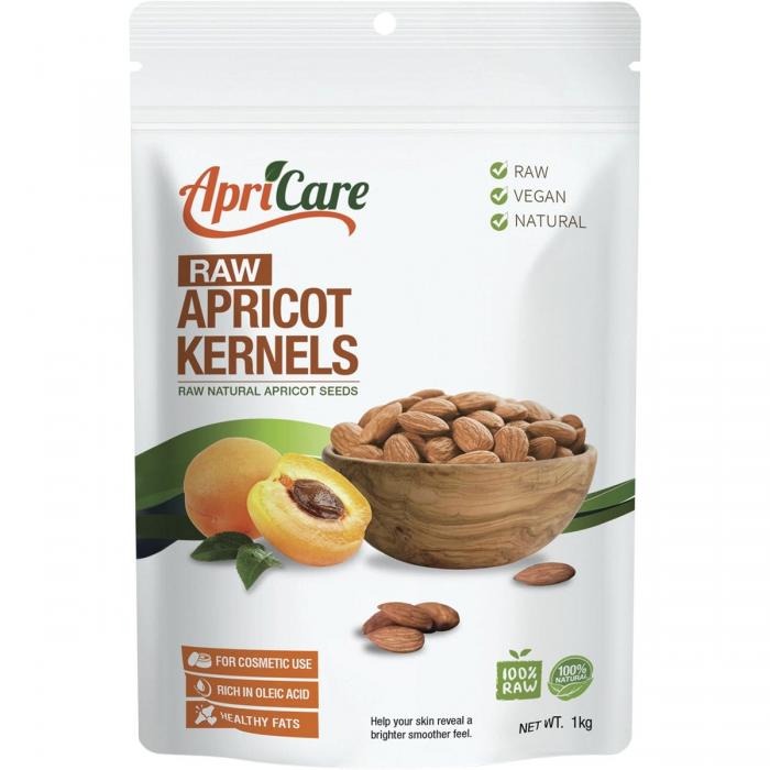 Apricare Australian Raw Apricot Kernels 1kg