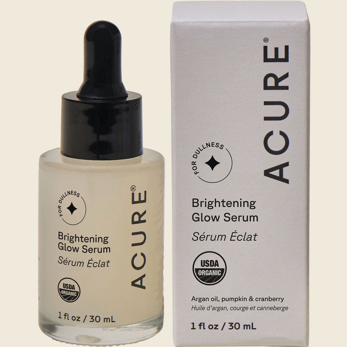 Acure Brilliantly Brightening Glowing Serum - 30ml