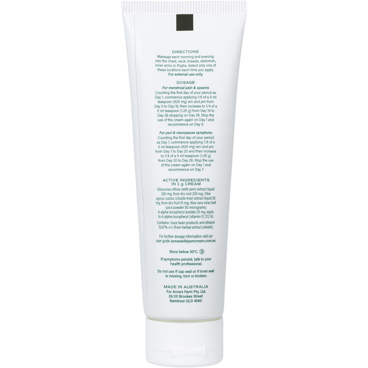 ANNA’S Wild Yam Cream 100g