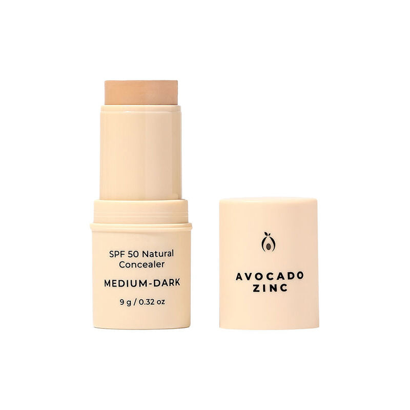 Avocado Zinc SPF50 Natural Concealer Medium Dark 9g