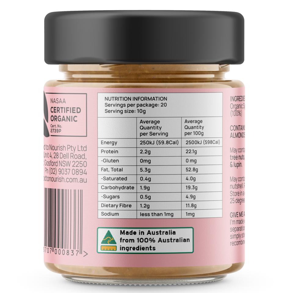 Food to Nourish Spread Almond Sprouted 325g