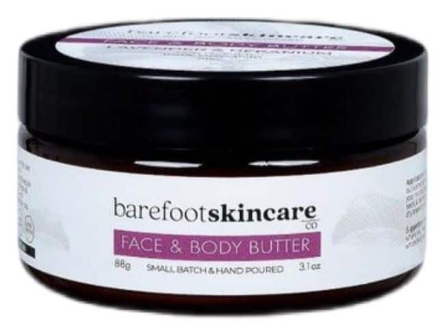 Barefoot Skincare Tallow Face & Body Balm – Lavender & Geranium 88g