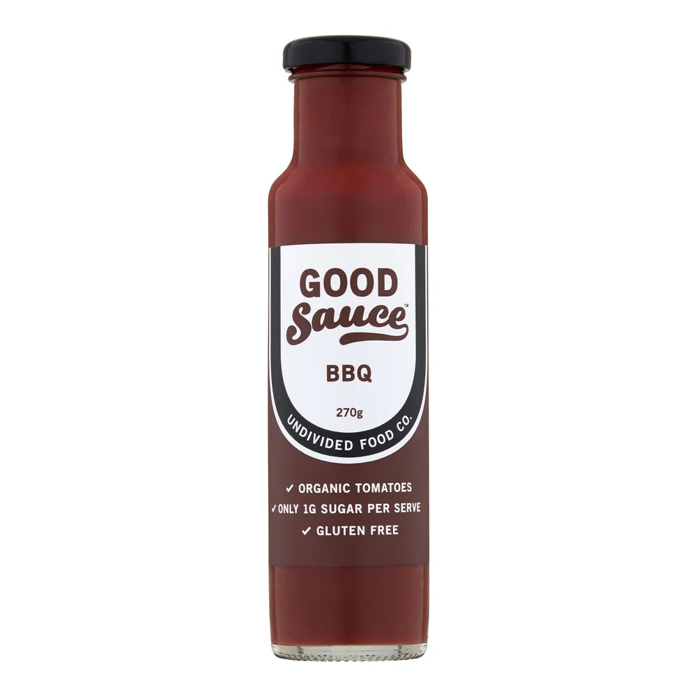 Undivided Food Co Good Sauce BBQ 12x270g front