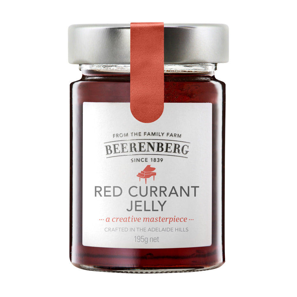 Beerenberg All Natural Red Currant Jelly 195g Front