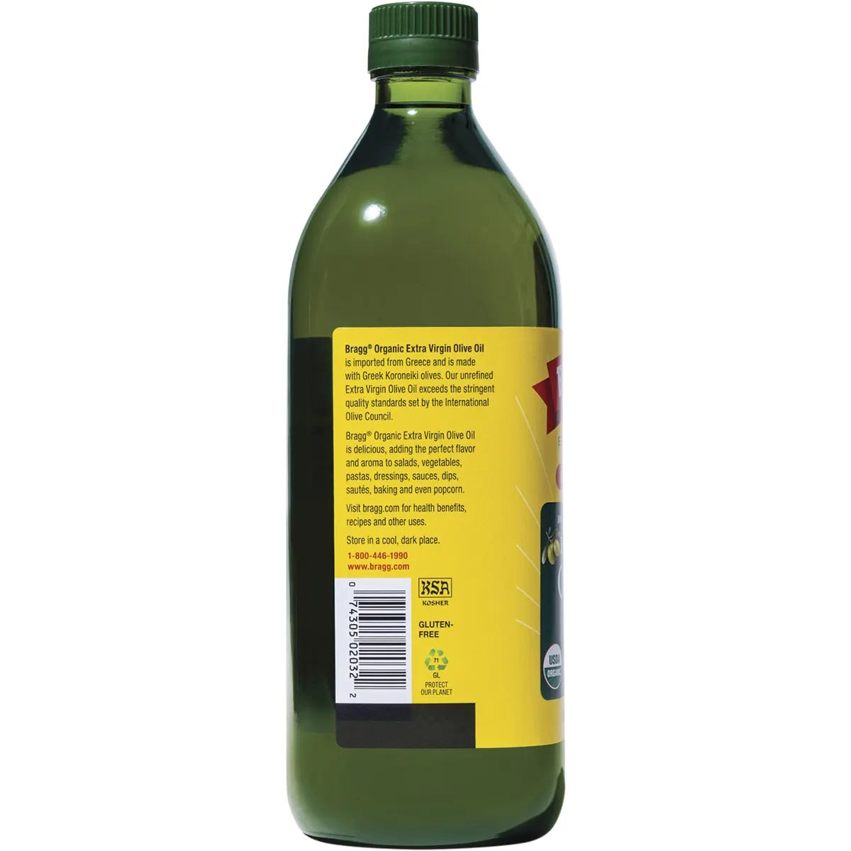 Bragg Organic Premium Extra Virgin Olive Oil 946ml
