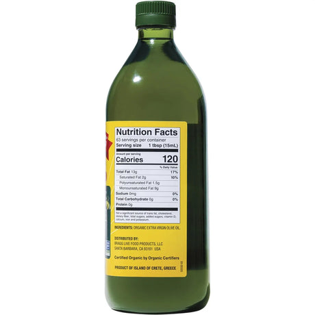 Bragg Organic Premium Extra Virgin Olive Oil 946ml