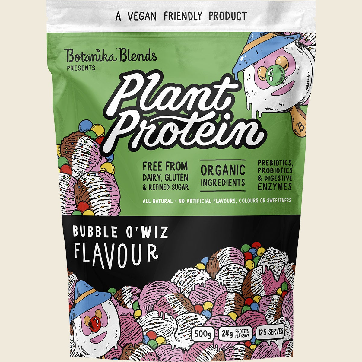 Botanika Blends Plant Protein Bubble O'Wiz