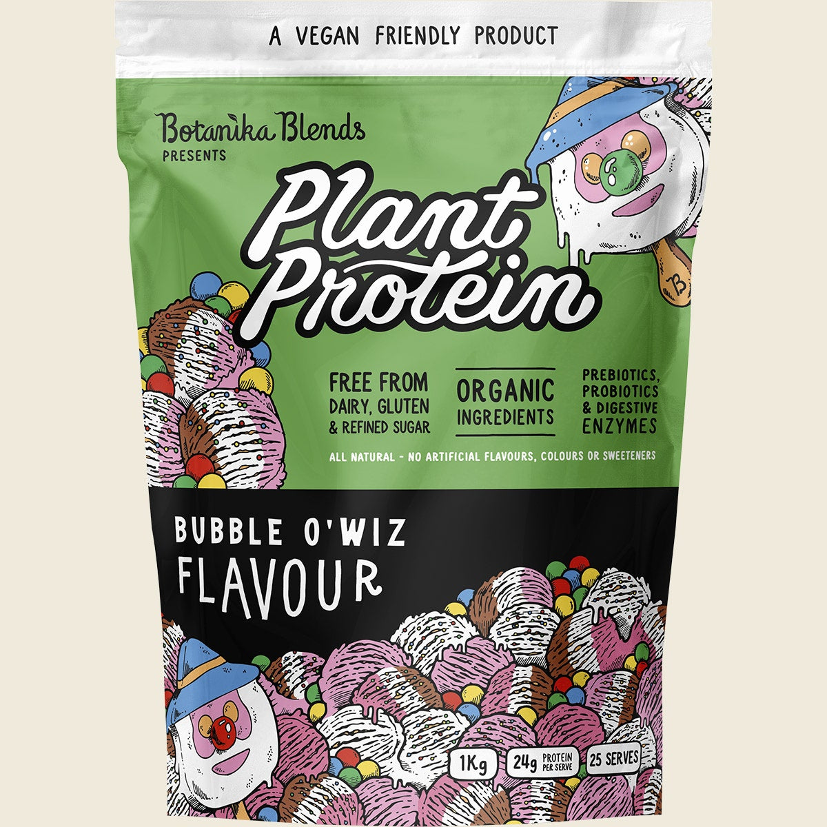 Botanika Blends Plant Protein Bubble O'Wiz