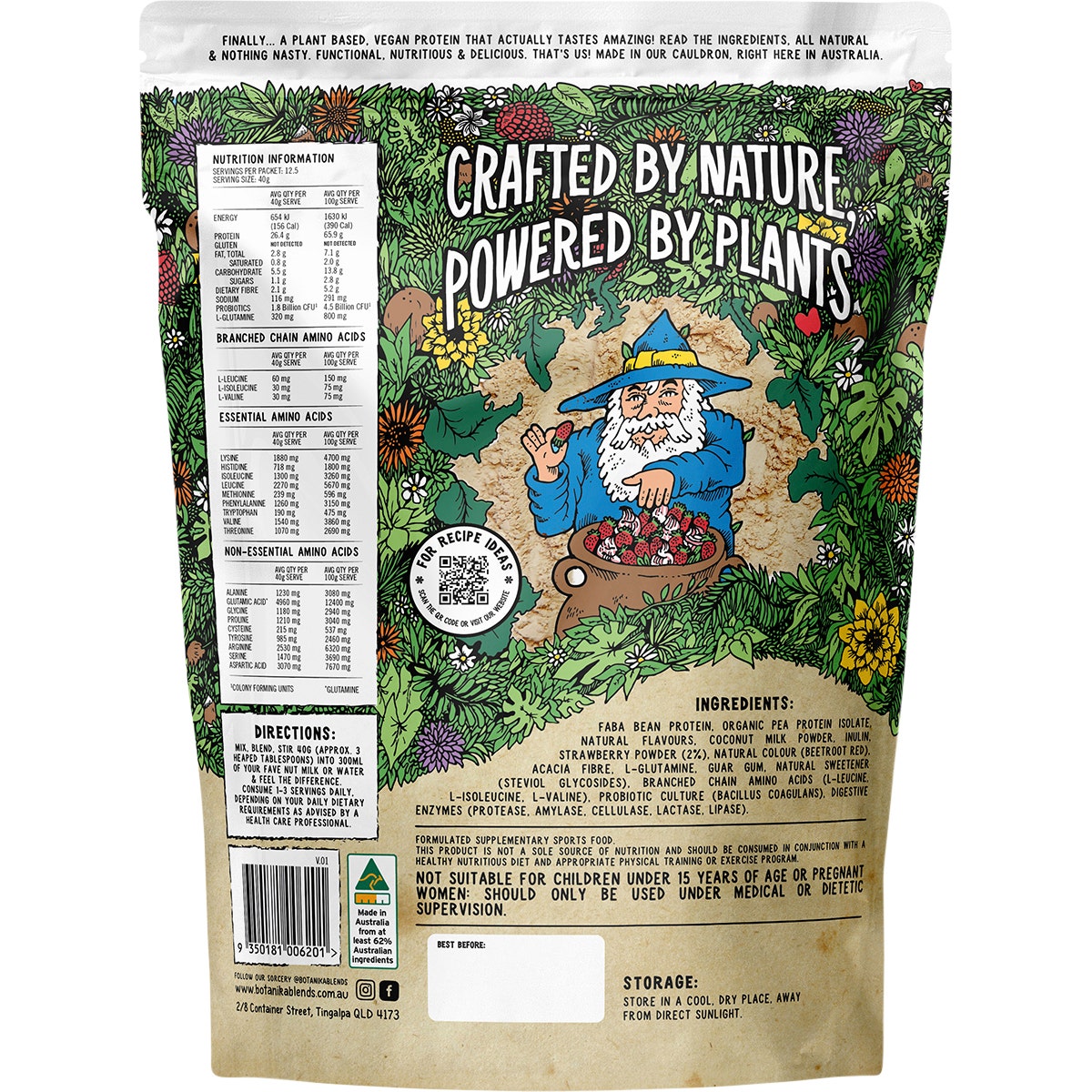 Botanika Blends Plant Protein Strawberries & Cream