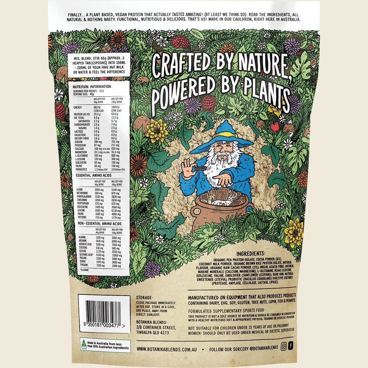 Botanika Blends Plant Protein Cacao Hazelnut