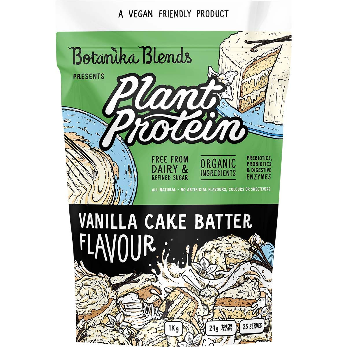 Botanika Blends Plant Protein Vanilla Cake Batter
