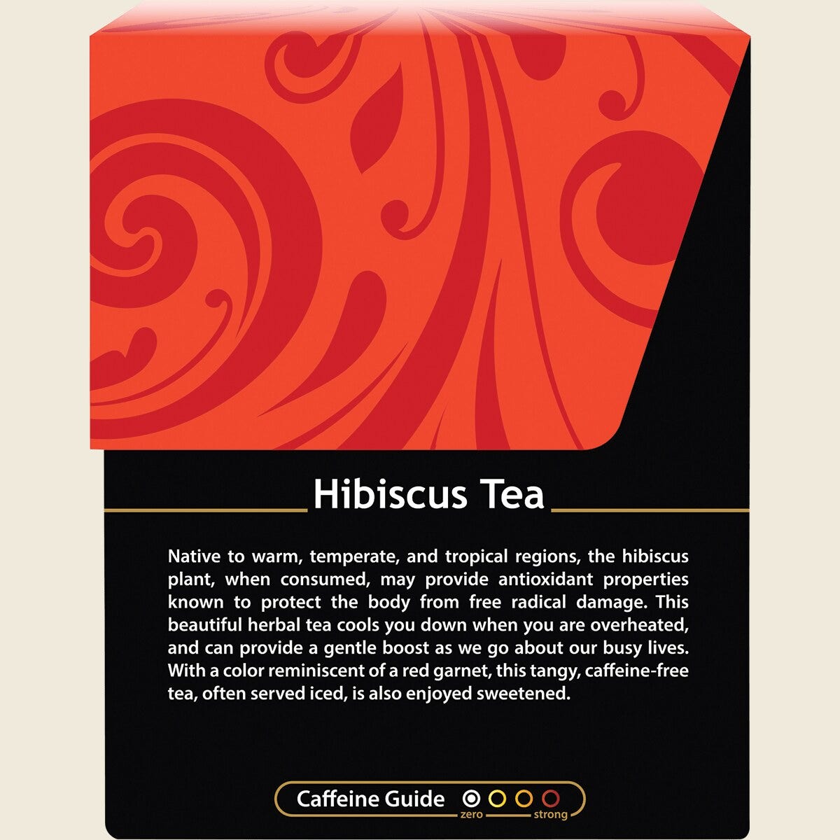 Buddha Teas Organic Herbal Tea Bags Hibiscus Tea 18pk