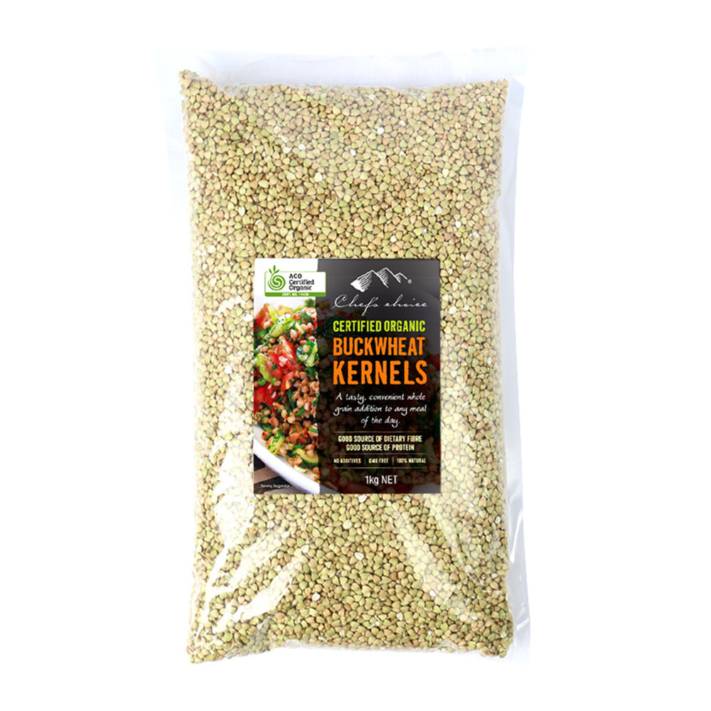 Chef's Choice Certified Organic Buckwheat Kernels 1Kg