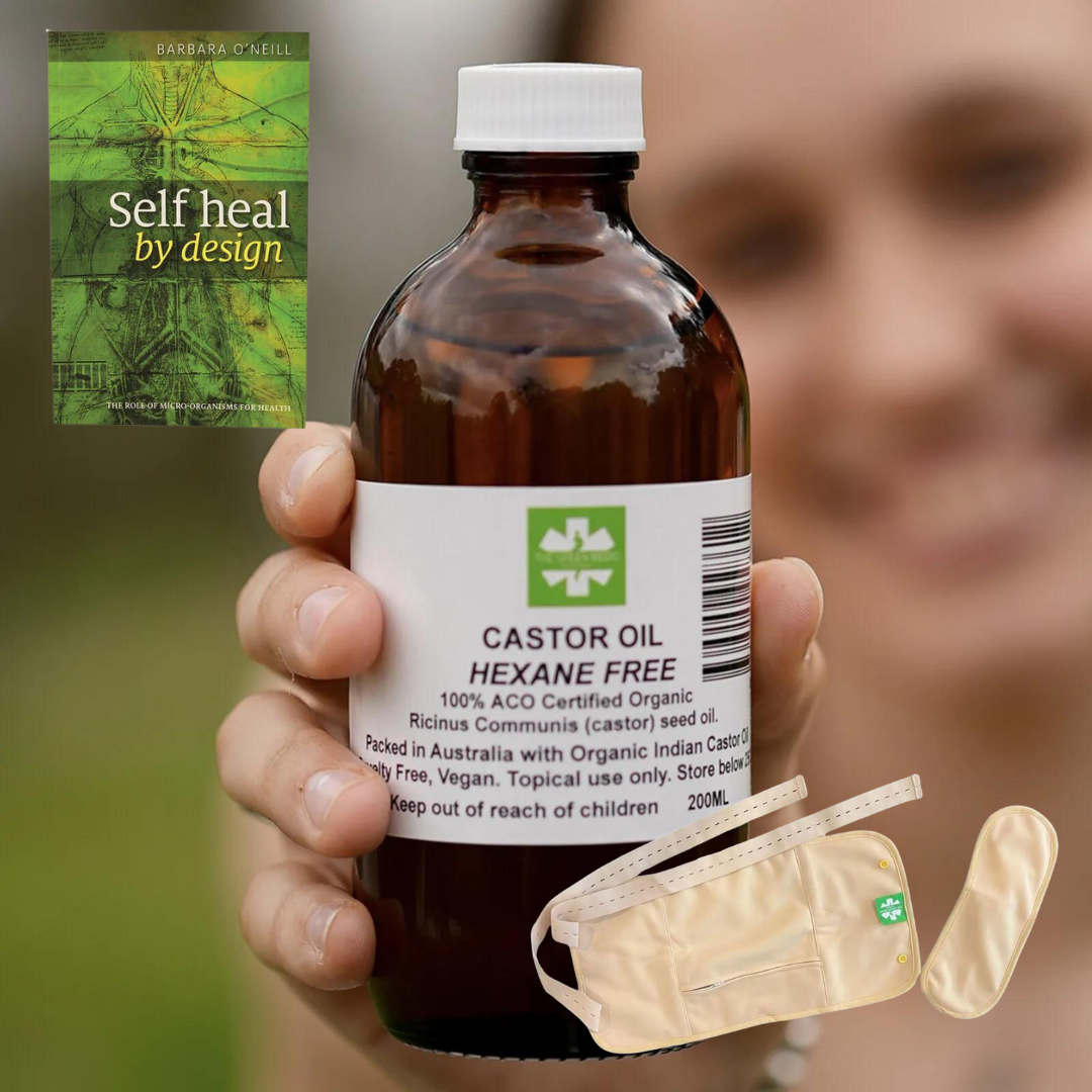 The Green Medic Castor Oil & Pack Bundle