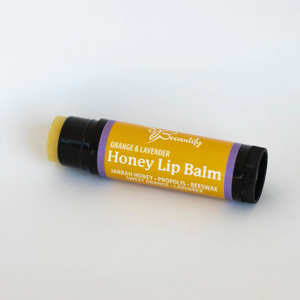 Beeautify Honey Lip Balm 5g - Orange & Lavender