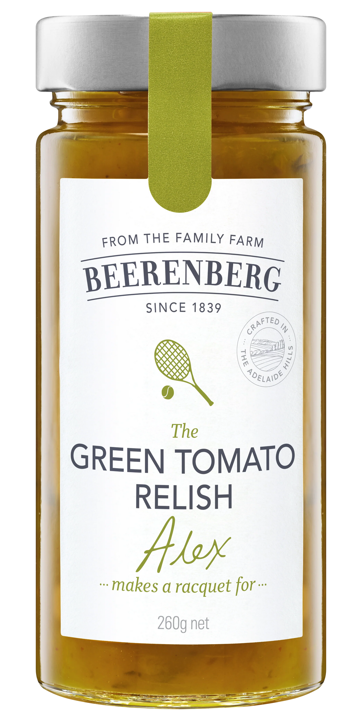 Beerenberg Green Tomato Relish 260g