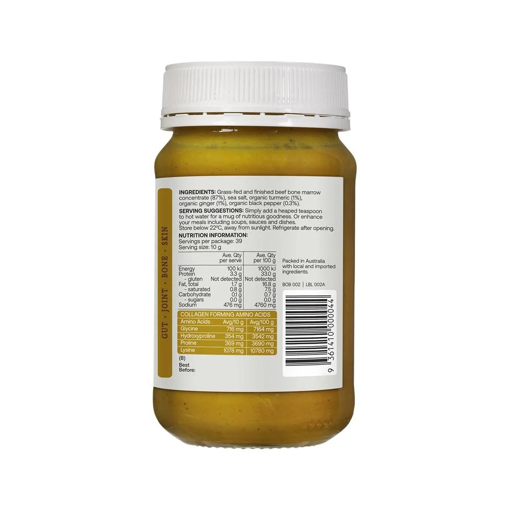 Best Of The Bone - Organic Turmeric, Ginger & Black Pepper 390g