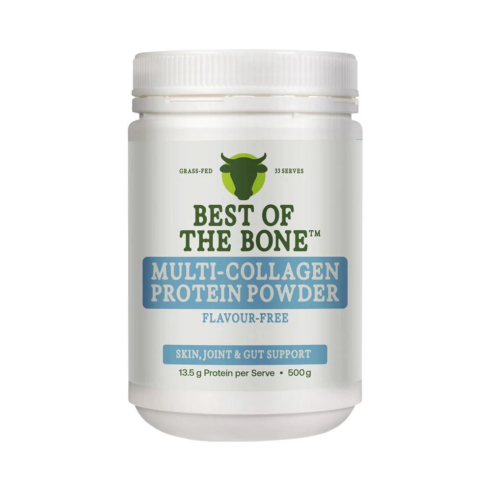 Best of the Bone Healing Multi-Collagen Protein Powder Hydrolysed Collagen Peptides Unflavoured 210g