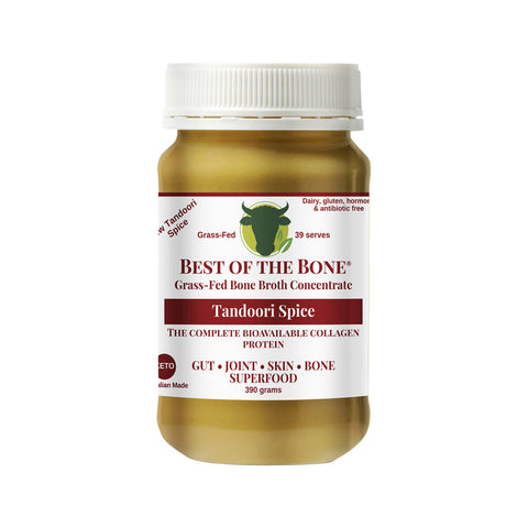Best of the Bone Bone Broth Beef Concentrate Tandoori Spice 390g
