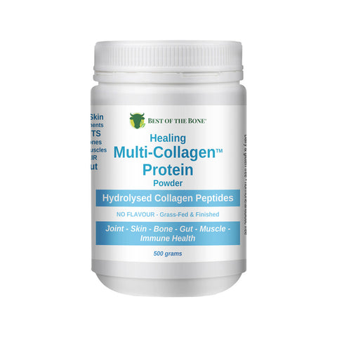 Best of the Bone Healing Multi-Collagen Protein Powder Hydrolysed Collagen Peptides Unflavoured 500g